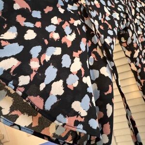 41 Hawthorn Blue and Pastel Patterned Blouse